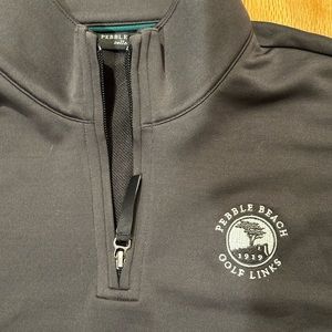 Pebble Beach women’s golf quarter zip size M